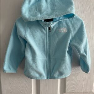 The North Face Kids Light Blue Fleece Hoodie